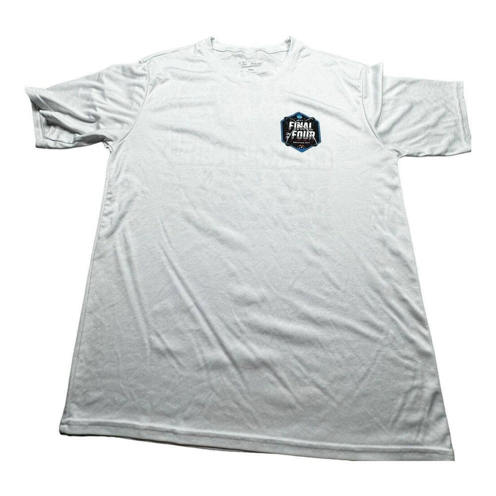 The Victory NCAA Adult Final Four T-Shirt Size Small Houston 2023 White Poly